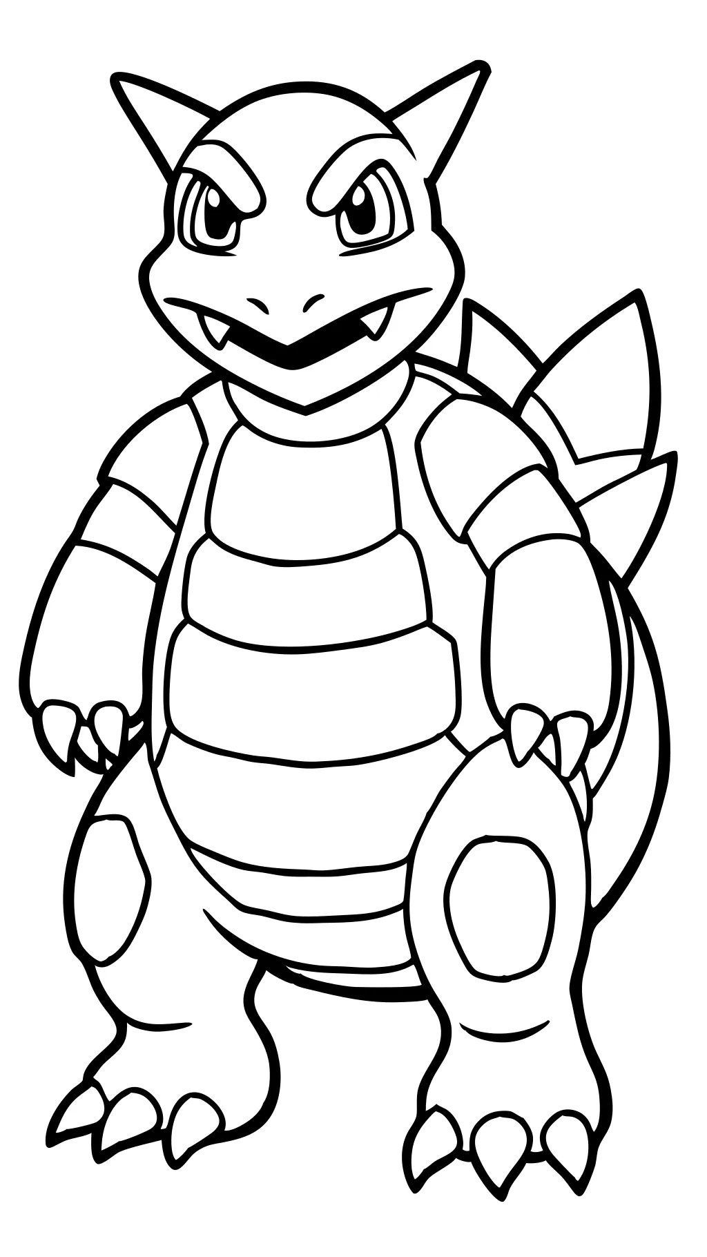 blastoise coloring pages